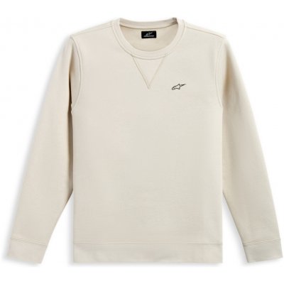 Alpinestars mikina POSITIVE CREW bílá off white – Sleviste.cz