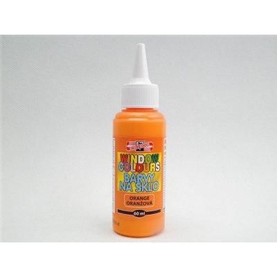 Koh-i-noor Barva na sklo 60ml oranžová – Zboží Dáma