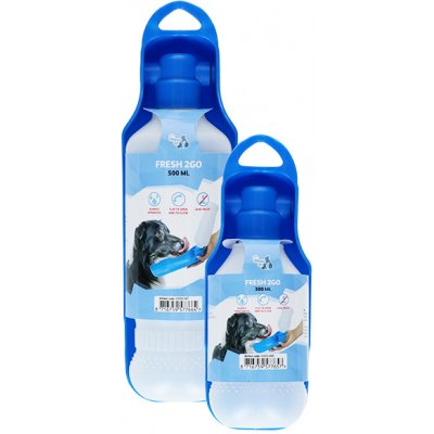 CoolPets Fresh 2GO cestovní láhev s miskou 0,3 l – Zbozi.Blesk.cz