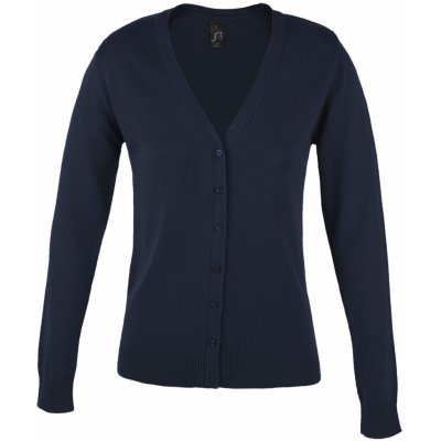 SOLS Dámský svetr na knoflíčky GOLDEN WOMEN 90012318 Navy – Hledejceny.cz