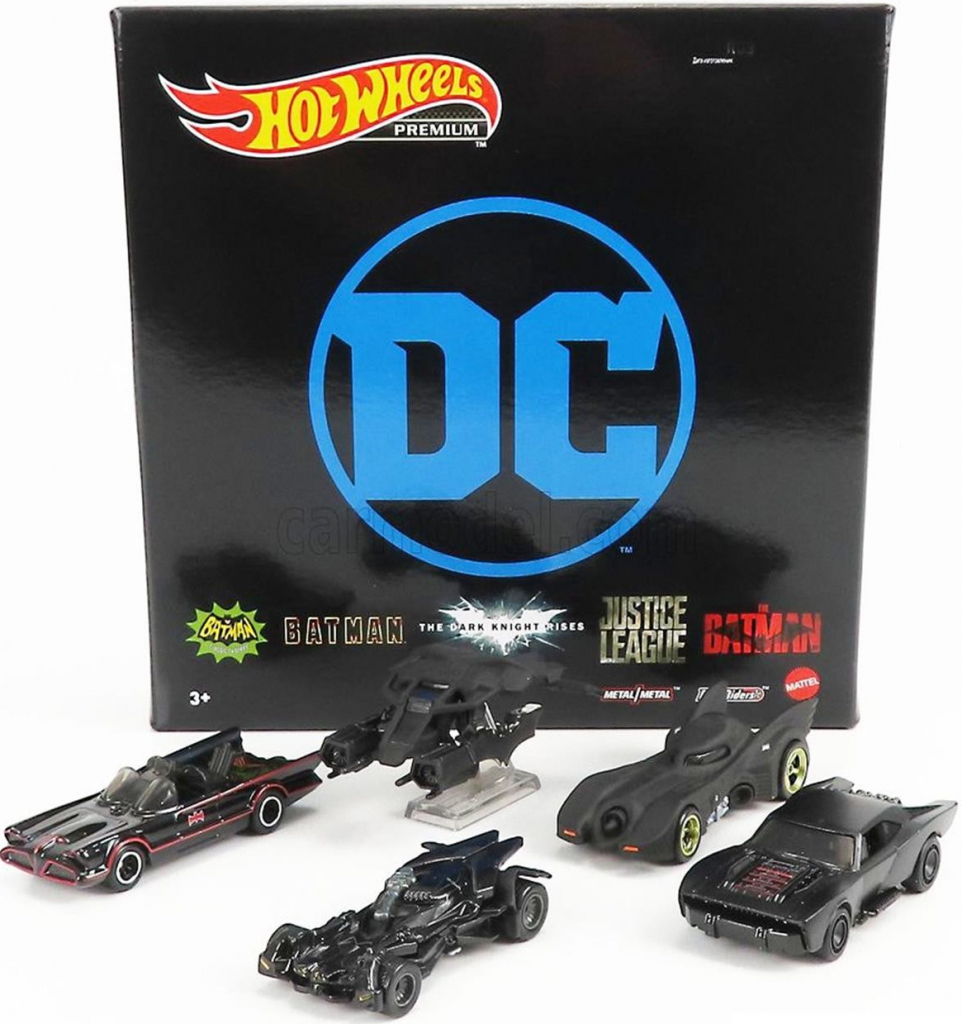 Mattel Hot Weels Prémiová kolekce Batman GRM17
