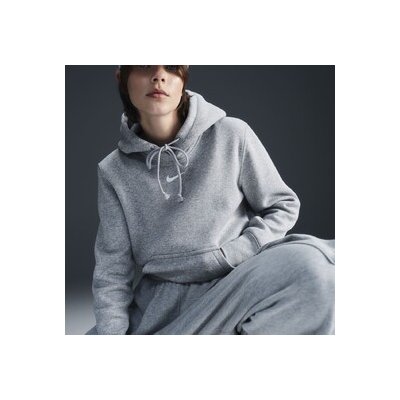 Nike Sportswear Phoenix Fleece Hoodie šedá – Sleviste.cz