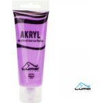 Luma Barvy akrylové 75ml metal fialová – Zboží Dáma