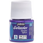 Setacolor Opaque 45 ml 29 Parma violet Pebeo jednotlivě základní textil růžová- fialová štětec jednotlvě Pebeo – Zboží Mobilmania
