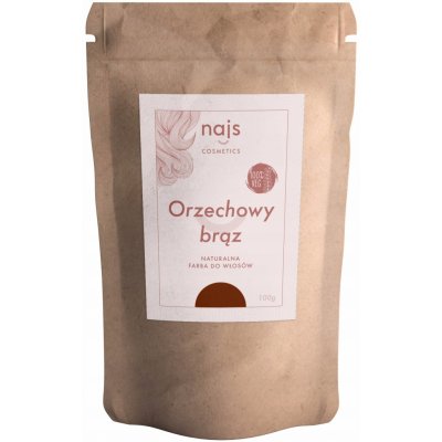 Najs Henna Indická Ořechová hnědá 100 g – Zbozi.Blesk.cz