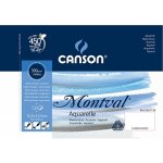 Canson Montval Aquarelle skicák kroužkový na krátké straně 300g 12 listů 10,5x15,5cm bílá do A5 300 a víc jemně zrnitá – Zboží Dáma