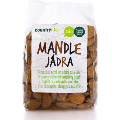 Country Life Mandle Bio 250 g – Zboží Mobilmania