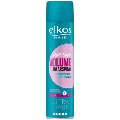 Elkos Volumen lak na vlasy s ultra silnou fixací 300 ml