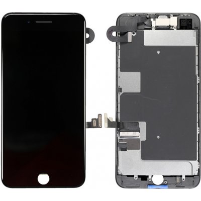 Černý LCD displej iPhone 8 Plus s přední kamerou + proximity senzor OEM (bez home button) – Zboží Mobilmania