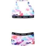 Aquos Astrella Dívčí sportovní dvoudílné plavky, bílá – Zboží Dáma