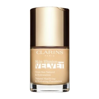 Clarins Skin Illusion Velvet Tekutý make-up s matným finišem s vyživujícím účinkem 100,5W 30 ml