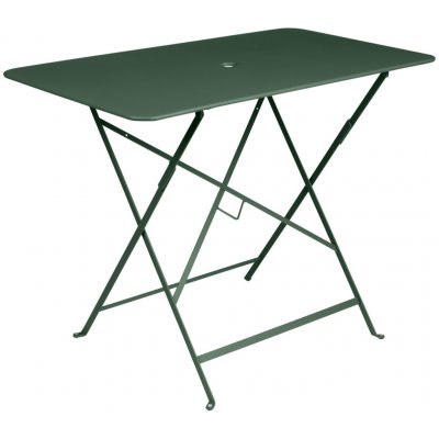 Fermob Bistro 97 x 57 cm Tmavě zelený kovový skládací stůl – Hledejceny.cz