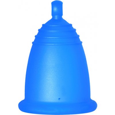 Me Luna Menstruační kalíšek Classic S s kuličkou modrá – Zboží Dáma