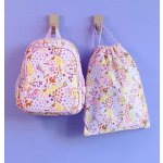 A Little Lovely Company dětský sportovní pytel květinová zahrada – Zboží Dáma