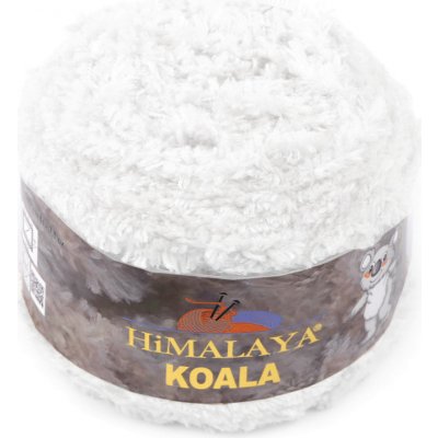 Pletací příze Himalaya Koala 100 g, střední, 1 (75711) bílá – Zboží Mobilmania