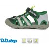 Dětské trekové boty D.D.Step G065-338BM zelené