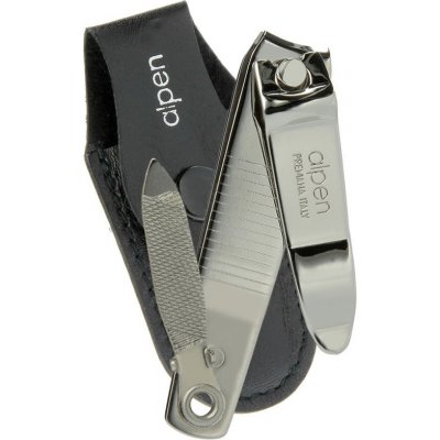 Alpen Kleštičky na nehty s pilníkem v koženém pouzdře – Zboží Dáma