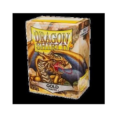 Dragon Shield 100ks Matte Gold – Hledejceny.cz