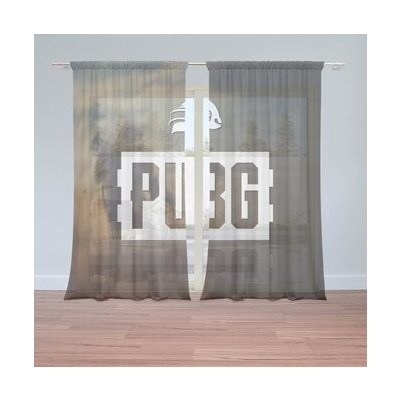 Sablio Záclony PUBG Vojáci: 2ks 150x250cm – Hledejceny.cz