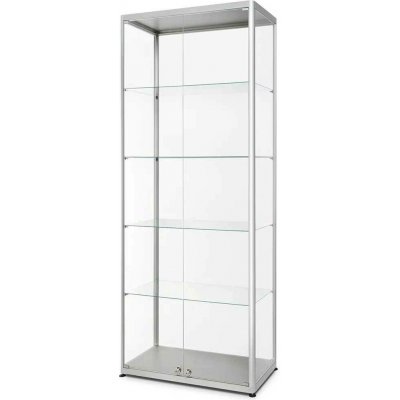 A-Z Reklama CZ prosklená vitrína přední otevírání VR2-24-800F 800 x 2000 x 400 mm – Zboží Živě