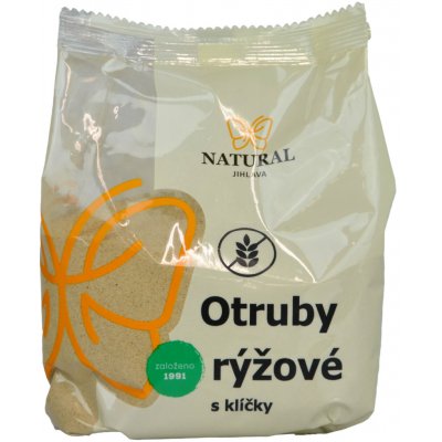 Natural Jihlava Rýžové otruby s klíčky 250g – Zboží Dáma