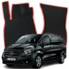 Autokoberec EVA koberečky Autokoberce EVA proMercedes-Benz Vito 9 místný W447 3 gen Minivan (2014-2024)