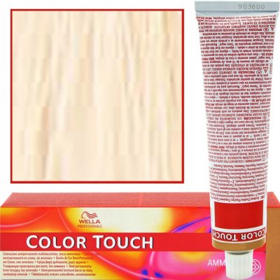 Wella Color Touch přeliv 10/0 inte.světlá blond přírodní 60 ml – Zboží Mobilmania