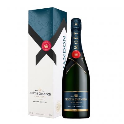 Moët & Chandon Nectar Impérial 12,5% 0,75 l (karton) – Zboží Dáma