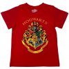 Dětské tričko Setino dětské tričko Harry Potter Hogwarts červené