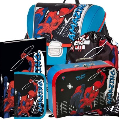 Karton P+P Oxybag PREMIUM LIGHT Spiderman 5-dílný set – Hledejceny.cz