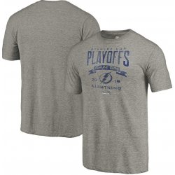 Fanatics pánské tričko Tampa Bay Lightning 2019 Stanley Cup Playoffs Bound Buzzer Beater tri-Blend