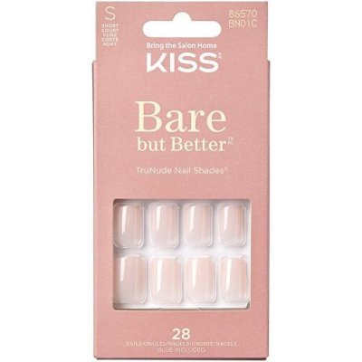 Kiss gelové nehty Bare But Better Nails Nudies 28 ks – Zbozi.Blesk.cz