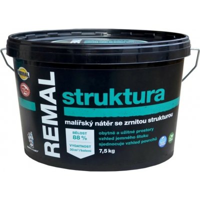 REMAL STRUKTURA 7,5 kg bílý – Zboží Mobilmania