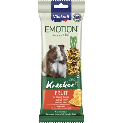 Vitakraft Pochoutka morče ovoce Emotion Kräcker Fruit 2 ks 112 g – Zboží Mobilmania