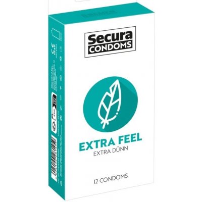 Secura Extra Feel 12 ks – Zboží Mobilmania