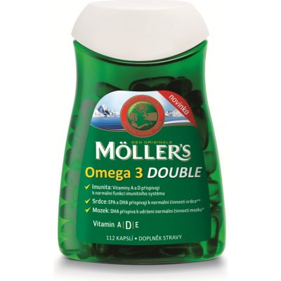 Mollers Omega 3 Double 112 kapslí – Hledejceny.cz