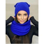 Fashionweek Moderni zimní set čepice a šála pletený tunel ZIZI20/K6 chrpa modrá – Hledejceny.cz