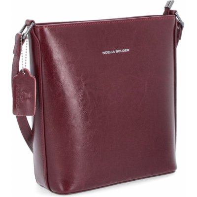 Noelia Bolger kabelka crossbody tmavě červená NB 0065 TCV – Zboží Mobilmania