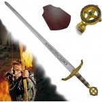 AF HONOSNÝ STŘEDOVĚKÝ MEČ "LOCKSLEY" S PLAKETOU – Hledejceny.cz