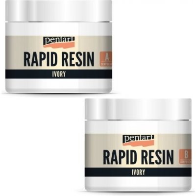 Pentart Rapid Resin PENTART 1:1 sada slonovinová 80 ml – Sleviste.cz