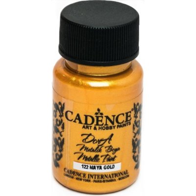 Akrylová barva Cadence DORA metalic 50 ml majské zlato – Hledejceny.cz