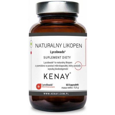 Kenay Přírodní lykopen Lycobeads 60 kapslí – Hledejceny.cz
