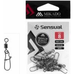 Mikado Obratlík s Karabinou Roller Swivel With Fastlock Snap Velikost 20 10 ks 6 kg – Zboží Dáma