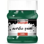 Pentart akrylová barva matná 230 ml zelená borovice – Hledejceny.cz