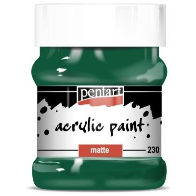 Pentart akrylová barva matná 230 ml zelená borovice – Hledejceny.cz