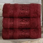 XPOSE BAMBUSOVÝ RUČNÍK Catania vínový 50 x 90 cm – Zboží Dáma