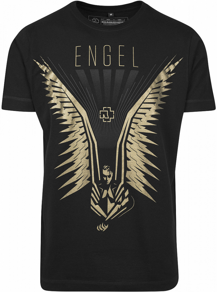 Rammstein tričko Flügel Black