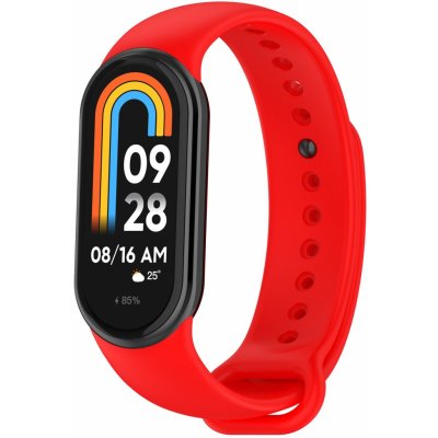 Xiaomi Náhradní náramek pro Mi Smart Band 8/9/10 - Jednobarevný Červená MBSCZ-8JB014 – Zboží Živě