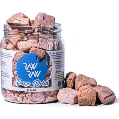 Rebel Dog Raw Raw mrazem sušené maso z tuňáka 70 g