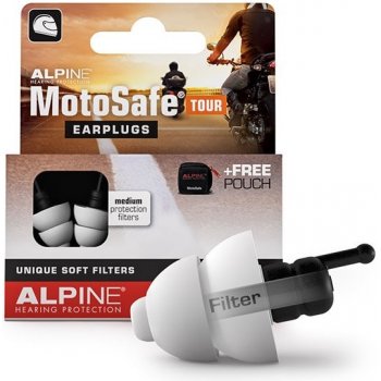 Alpine MotoSafe Tour špunty do uší - 1 pár